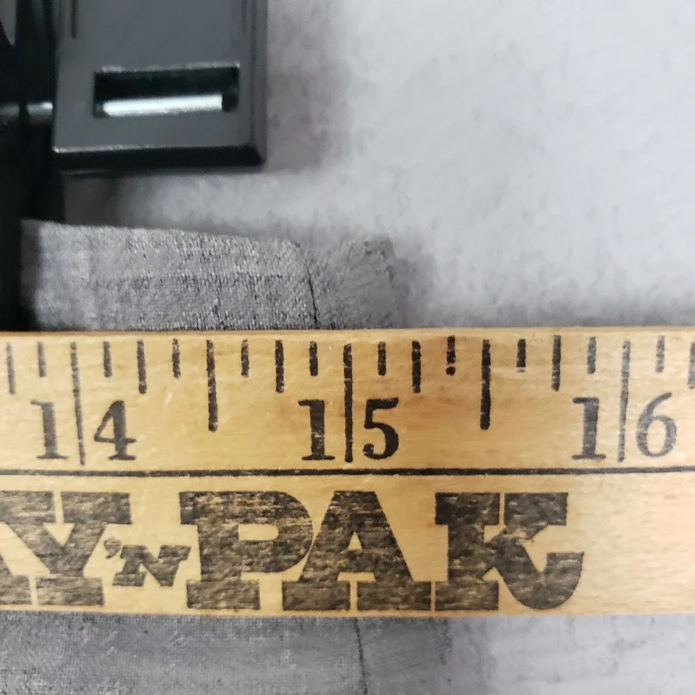 Banana Republic Size 8 Tall Stretch Wool Pencil Skirt Gray Modest Office Career - Picture 5 of 11